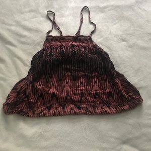 Free people intimately open back flowy tank